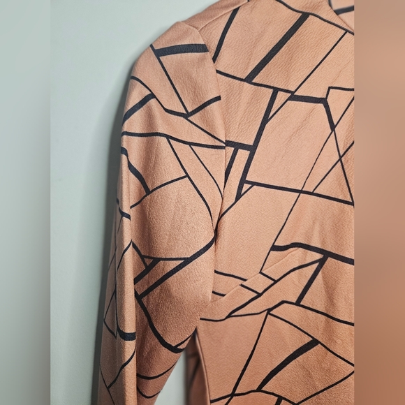 Pink Pattern Formal Dress - Picture 2 of 6